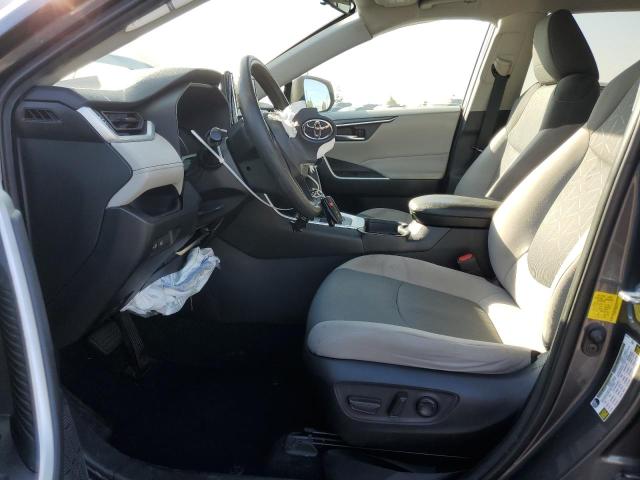 2T3W1RFV9MW121173 - 2021 TOYOTA RAV4 XLE GRAY photo 7