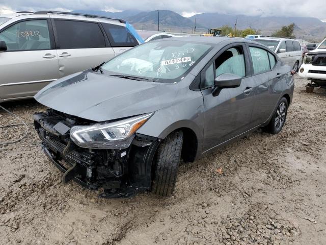 3N1CN8EV6NL862797 - 2022 NISSAN VERSA SV GRAY photo 1