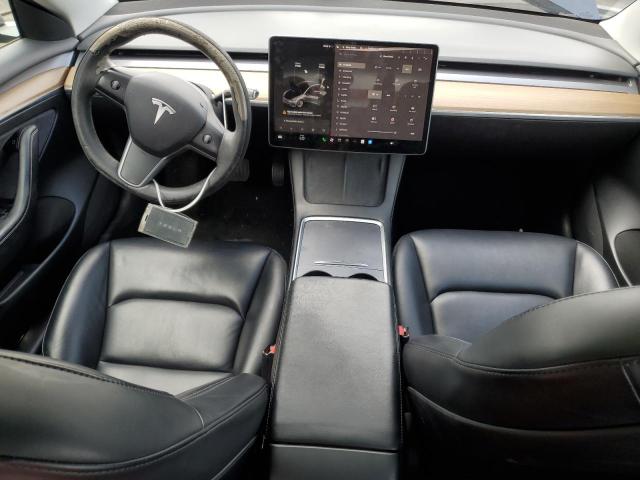 5YJ3E1EA1NF372462 - 2022 TESLA MODEL 3 GRAY photo 8