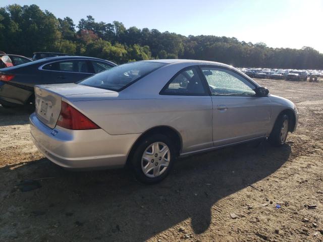 1HGEM22543L041038 - 2003 HONDA CIVIC LX ვერცხლისფერი ფოტო 3