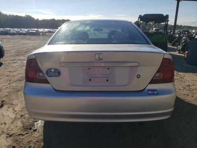 1HGEM22543L041038 - 2003 HONDA CIVIC LX ვერცხლისფერი ფოტო 6