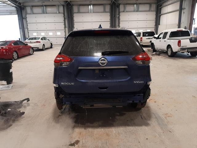 KNMAT2MV5JP558657 - 2019 NISSAN ROGUE S/SV S BLUE photo 6