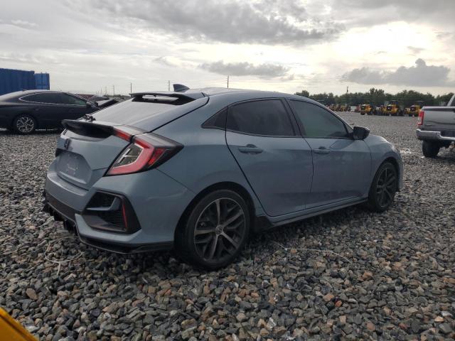 SHHFK7H47MU227874 - 2021 HONDA CIVIC SPORT ნაცრისფერი ფოტო 3