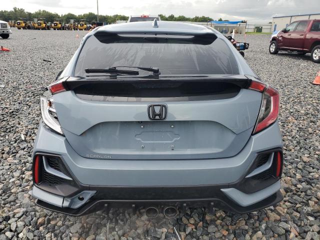 SHHFK7H47MU227874 - 2021 HONDA CIVIC SPORT ნაცრისფერი ფოტო 6