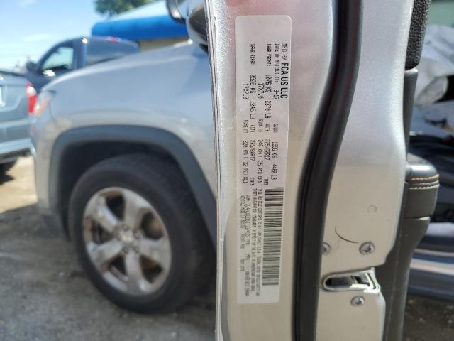 3C4NJCBB9JT137493 - 2018 JEEP COMPASS LATITUDE Grau Foto 13