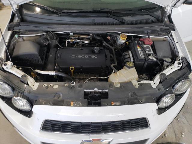 1G1JC6SH2F4180917 - 2015 CHEVROLET SONIC LT WHITE photo 12