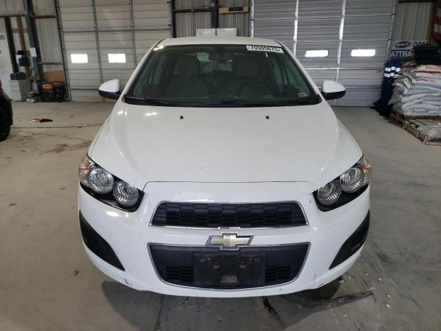 1G1JC6SH2F4180917 - 2015 CHEVROLET SONIC LT WHITE photo 5