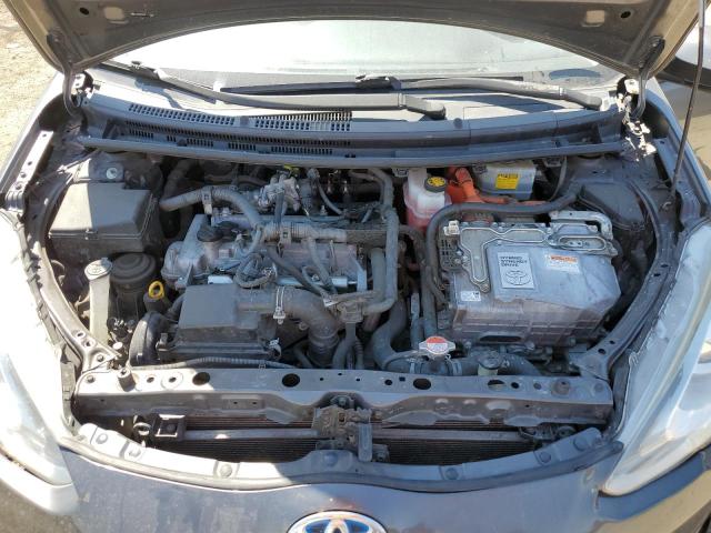 JTDKDTB33F1112364 - 2015 TOYOTA PRIUS C أسود صورة 11