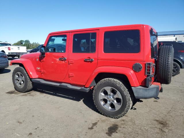 1C4BJWEG8GL146850 - 2016 JEEP WRANGLER U SAHARA RED photo 2
