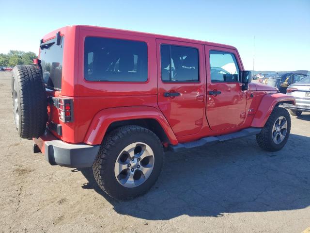 1C4BJWEG8GL146850 - 2016 JEEP WRANGLER U SAHARA RED photo 3