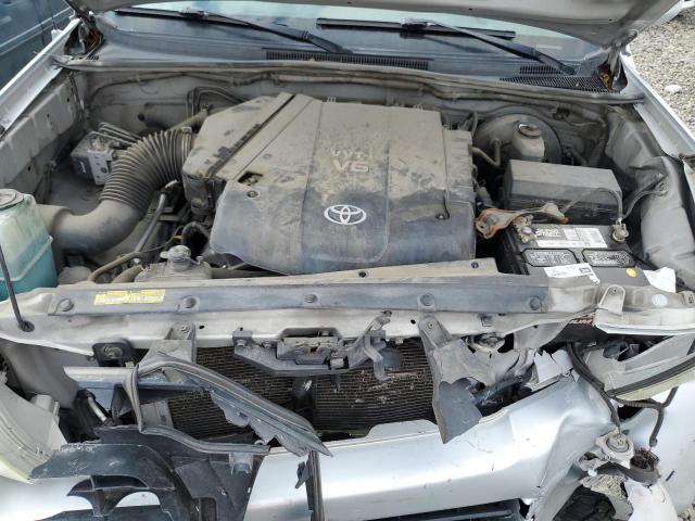 5TEUU42N47Z439637 - 2007 TOYOTA TACOMA ACCESS CAB ვერცხლისფერი ფოტო 11
