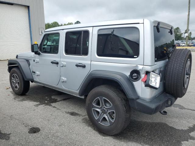 1C4HJXDN0PW572806 - 2023 JEEP WRANGLER SPORT SILVER photo 2