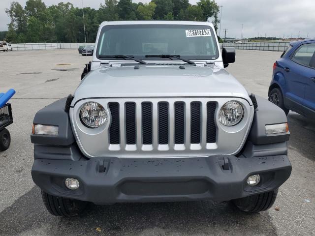 1C4HJXDN0PW572806 - 2023 JEEP WRANGLER SPORT SILVER photo 5