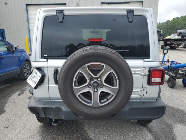 1C4HJXDN0PW572806 - 2023 JEEP WRANGLER SPORT SILVER photo 6