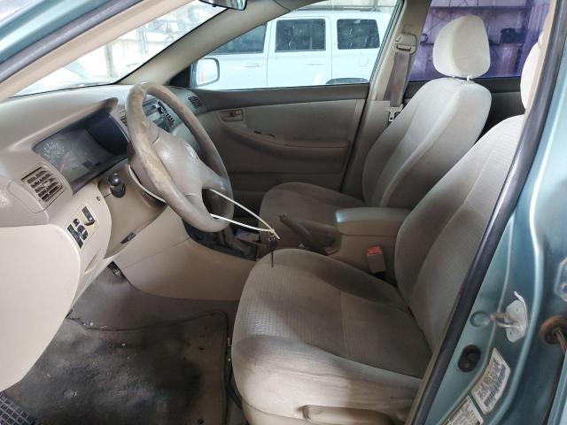 1NXBR32E06Z697207 - 2006 TOYOTA COROLLA CE TEAL photo 7