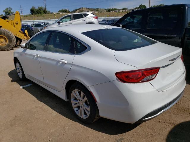 1C3CCCAB8FN628359 - 2015 CHRYSLER 200 LIMITED WHITE photo 2