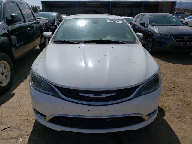 1C3CCCAB8FN628359 - 2015 CHRYSLER 200 LIMITED WHITE photo 5