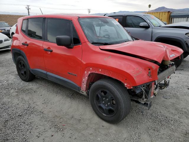 ZACNJAAB5LPL80800 - 2020 JEEP RENEGADE SPORT Qırmızı foto 4