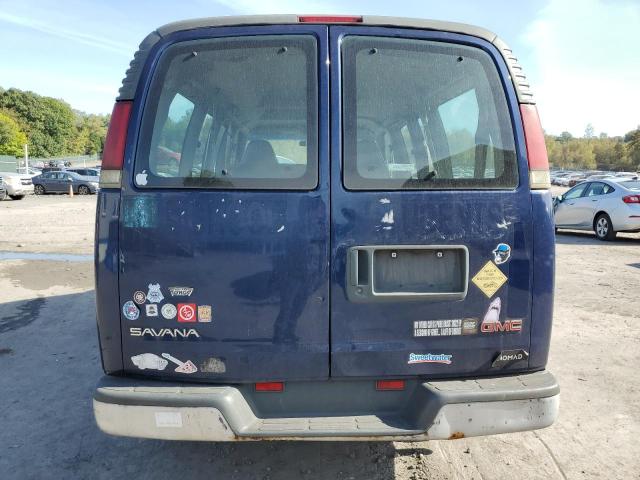 1GDHG35R311191038 - 2001 GMC SAVANA RV G3500 BLUE photo 6