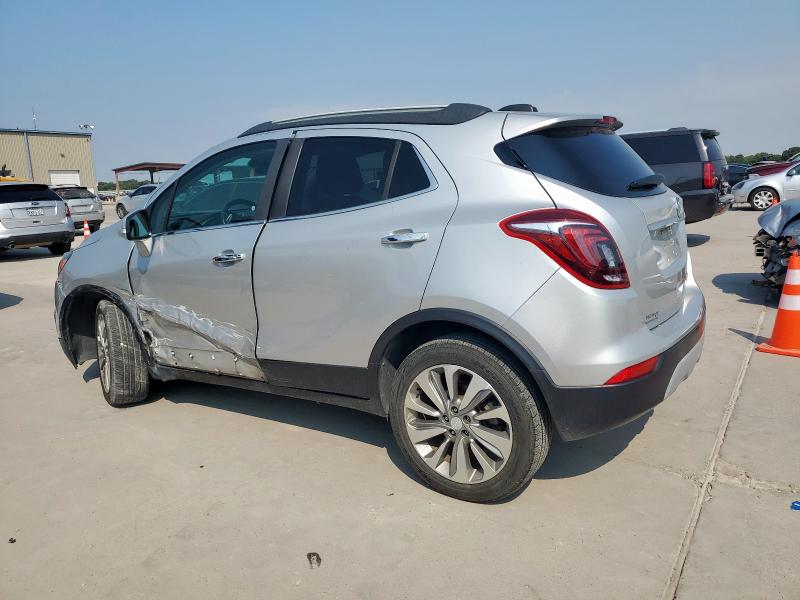 KL4CJASB8KB812842 - 2019 BUICK ENCORE PREFERRED ვერცხლისფერი ფოტო 2