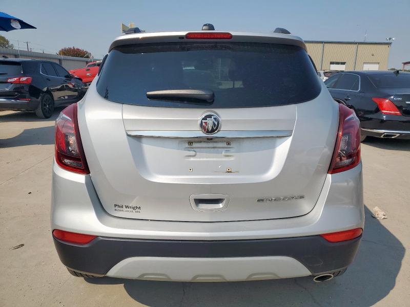 KL4CJASB8KB812842 - 2019 BUICK ENCORE PREFERRED ვერცხლისფერი ფოტო 6