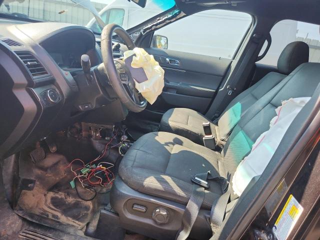 1FM5K8AR1HGB54310 - 2017 FORD EXPLORER POLICE INTERCEPTOR BLACK photo 7