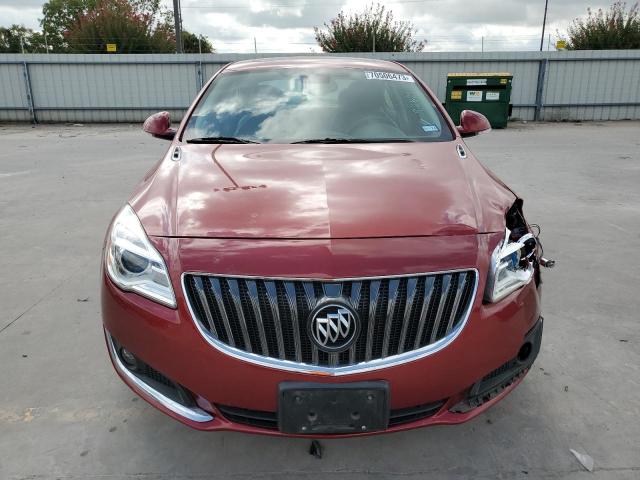 2G4GN5EX3F9159298 - 2015 BUICK REGAL PREMIUM RED photo 5