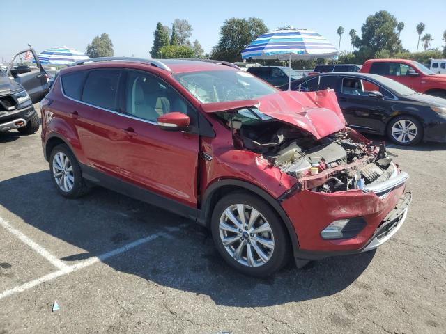 1FMCU0J96HUC51345 - 2017 FORD ESCAPE TITANIUM RED photo 4