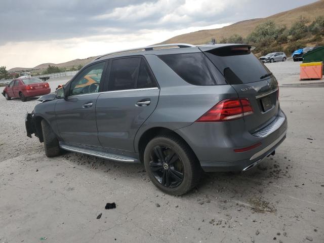 4JGDA5HB6HA986038 - 2017 MERCEDES-BENZ GLE 350 4MATIC GRAY photo 2