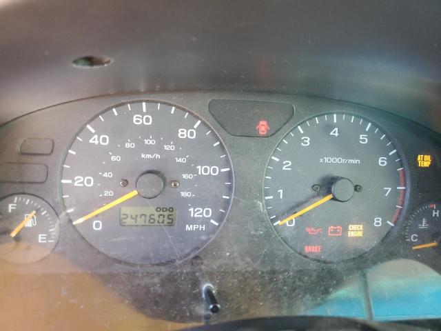 JF1SF6556WH779323 - 1998 SUBARU FORESTER S BLACK photo 9