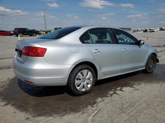 3VWDZ7AJ8BM375199 - 2011 VOLKSWAGEN JETTA SE SILVER photo 3