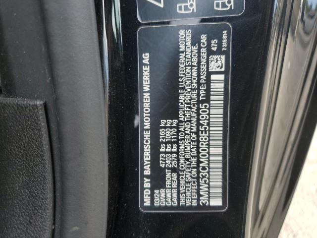 3MW53CM00R8E54905 - 2024 BMW M240XI BLACK photo 13
