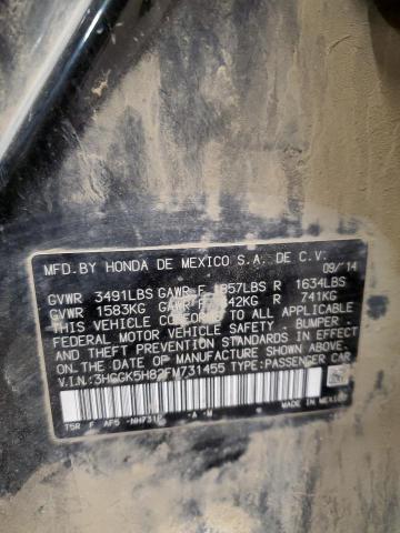 3HGGK5H82FM731455 - 2015 HONDA FIT EX 黑色 照片 12