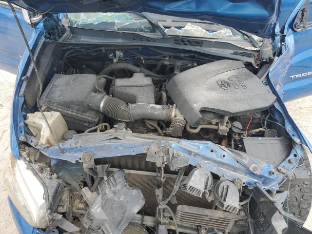 5TFCZ5AN7GX039874 - 2016 TOYOTA TACOMA DOUBLE CAB BLUE photo 11
