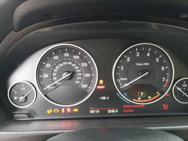 WBA3C3G51FNS75621 - 2015 BMW 320 I XDRIVE GRAY photo 9