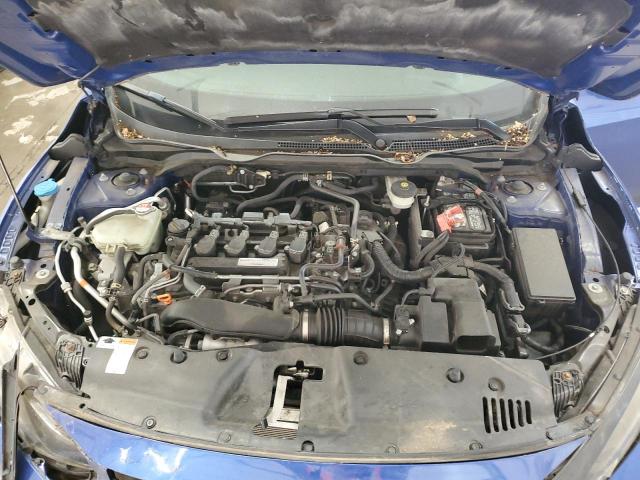 2HGFC1E31JH646656 - 2018 HONDA CIVIC EX BLUE photo 11