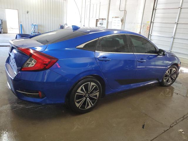 2HGFC1E31JH646656 - 2018 HONDA CIVIC EX BLUE photo 3
