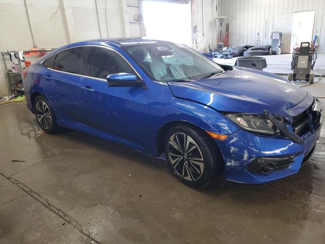 2HGFC1E31JH646656 - 2018 HONDA CIVIC EX BLUE photo 4