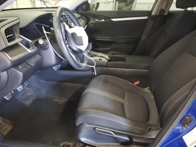 2HGFC1E31JH646656 - 2018 HONDA CIVIC EX BLUE photo 7