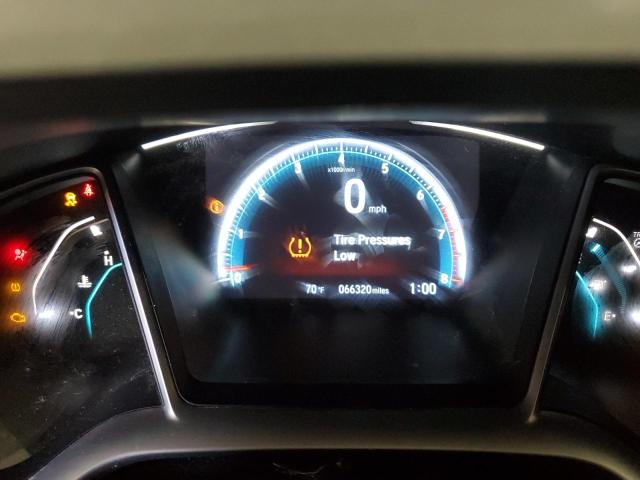 2HGFC1E31JH646656 - 2018 HONDA CIVIC EX BLUE photo 9