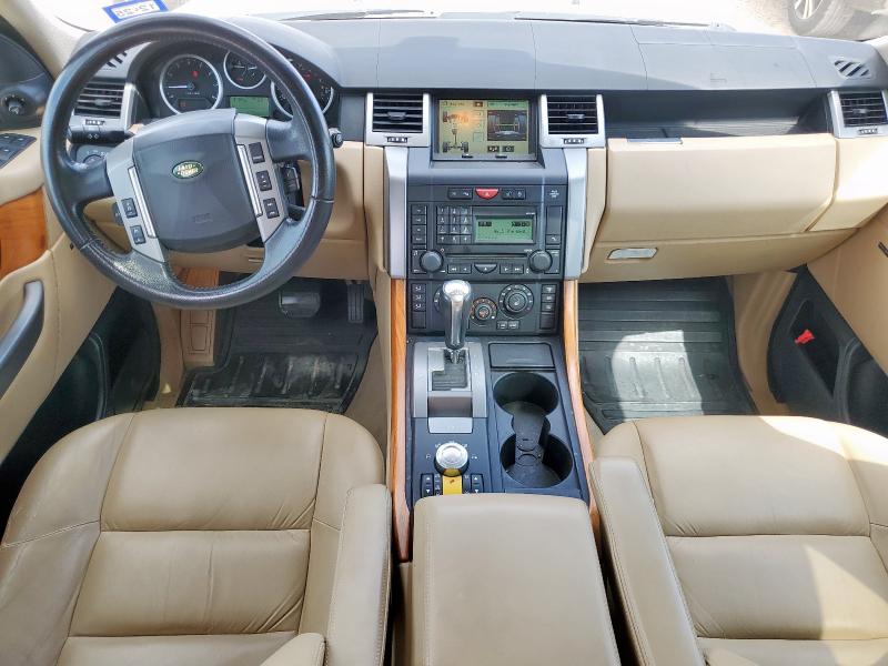 SALSK25418A187502 - 2008 LAND ROVER RANGE ROVE HSE GRAY photo 8