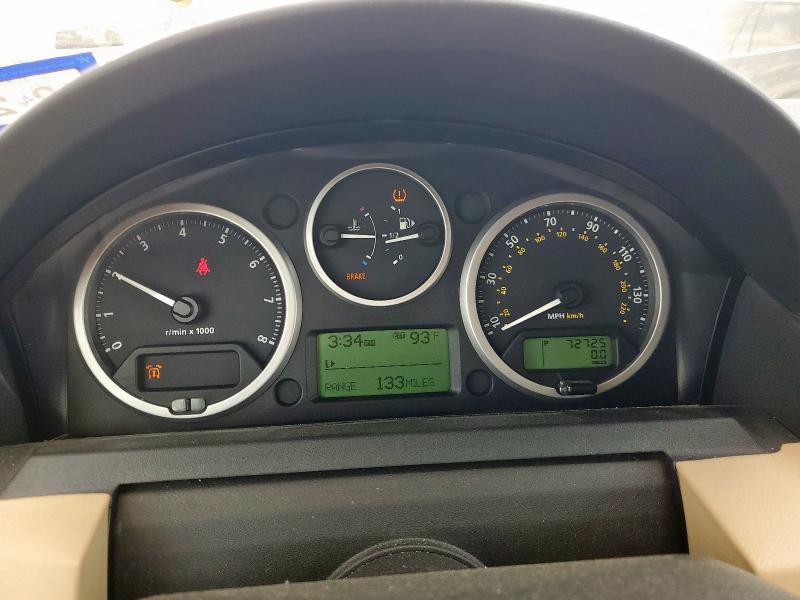 SALSK25418A187502 - 2008 LAND ROVER RANGE ROVE HSE GRAY photo 9