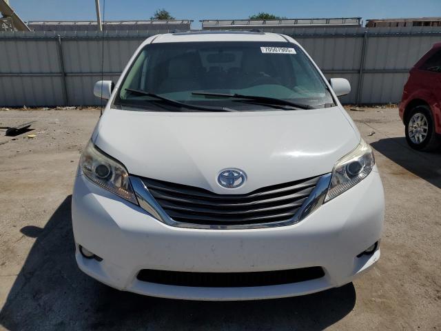 5TDYK3DC5DS380068 - 2013 TOYOTA SIENNA XLE 白色 照片 5