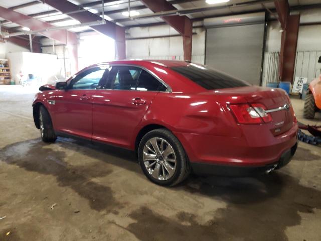 1FAHP2EW6AG114039 - 2010 FORD TAURUS SEL RED photo 2