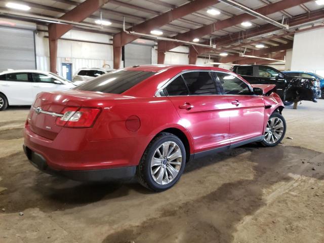 1FAHP2EW6AG114039 - 2010 FORD TAURUS SEL RED photo 3