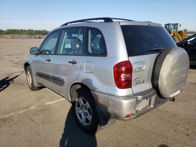 JTEGD20V040036928 - 2004 TOYOTA RAV4 SILVER photo 2