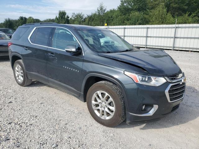 1GNERGKW8KJ147306 - 2019 CHEVROLET TRAVERSE LT 绿色 照片 4