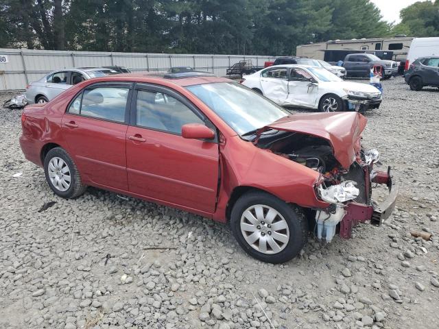 2T1BR32E44C225607 - 2004 TOYOTA COROLLA CE BURGUNDY photo 4