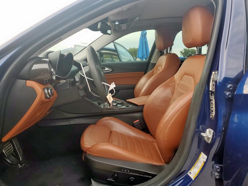 ZARFAECN2J7590745 - 2018 ALFA ROMEO GIULIA TI BLUE photo 7