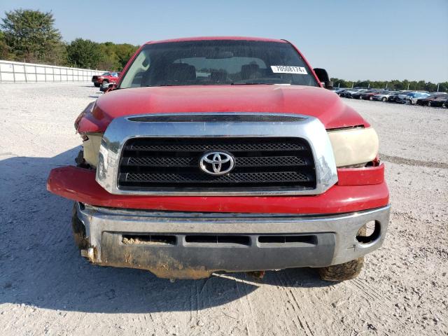 5TFRT54138X026531 - 2008 TOYOTA TUNDRA DOUBLE CAB RED photo 5